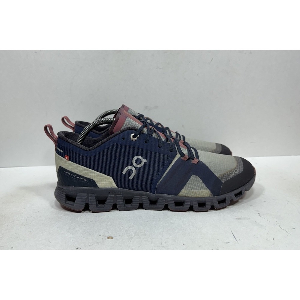 On Running Cloud X Shift 38.99126 Shoes Men's 9 Ink Cherry Beige Running